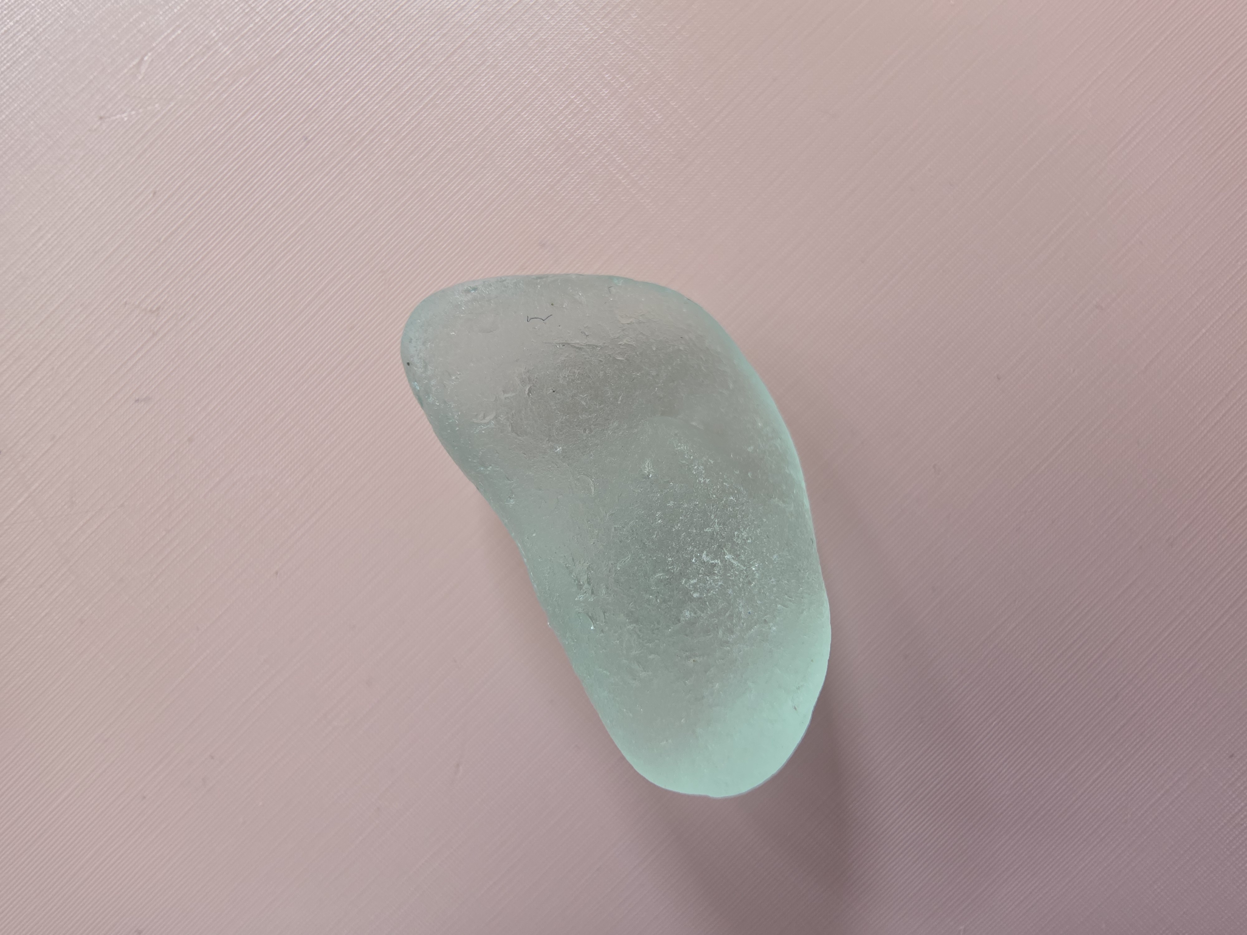Seafoam Green sea glass found at Conwy