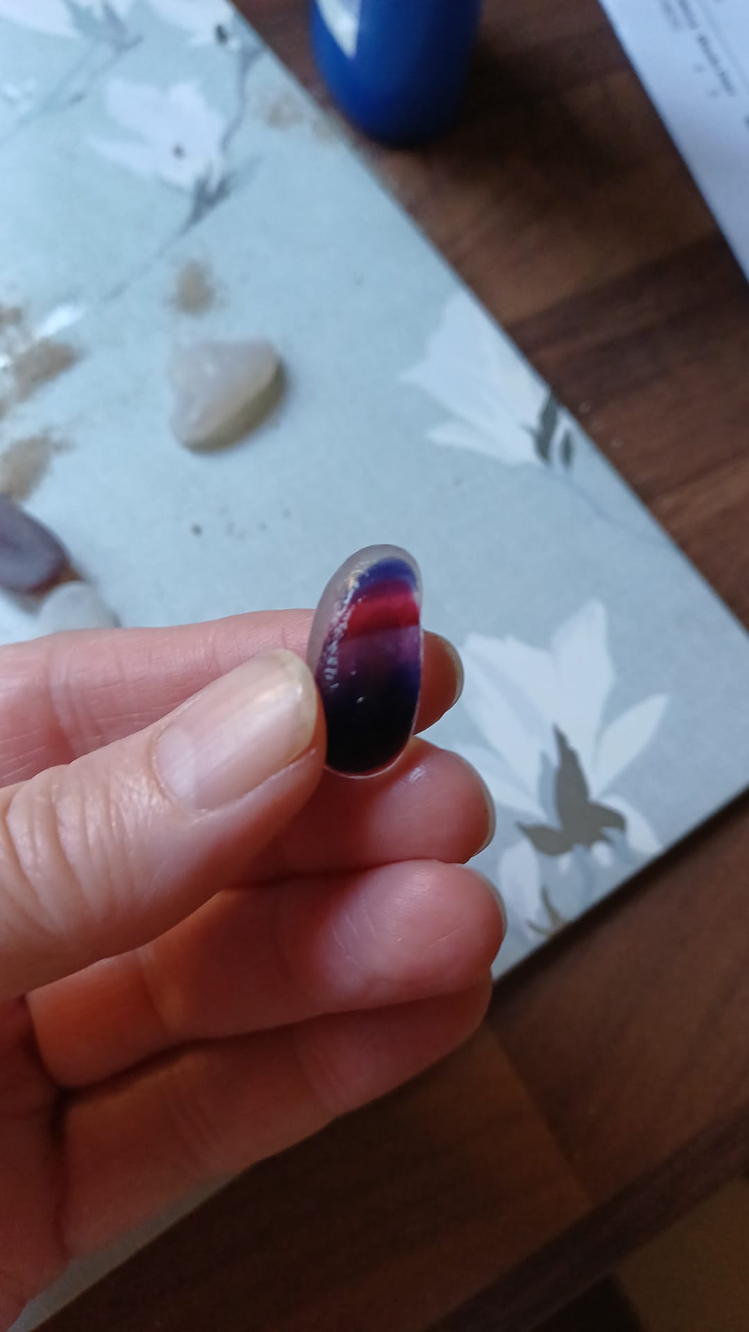 Sunset Swirl sea glass